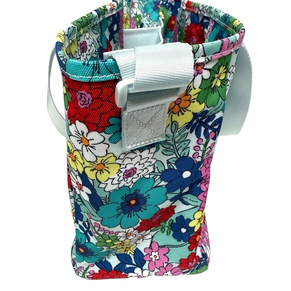 Vera Bradley Tote Lighten Up Far Out Floral Colorful Floral NWOT - Picture 4 of 8